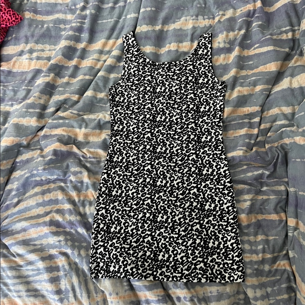 Divided/H&M Animal Print Mini Dress
